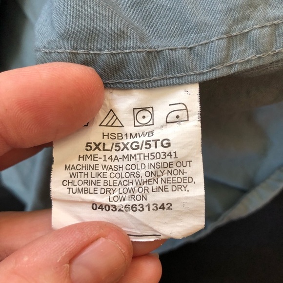 Wrangler 5XL Button Up Short Sleeve - Picture 8 of 12